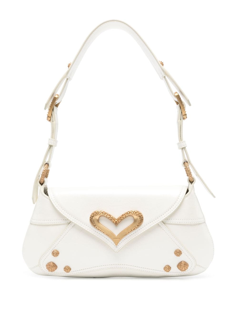 PINKO Classic 520 leather shoulder bag - Neutrals von PINKO