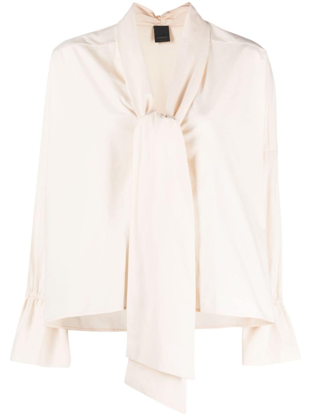 PINKO Dedita halterneck shirt - White von PINKO