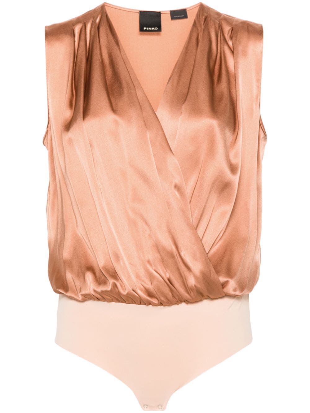 PINKO Ines satin bodysuit - Neutrals von PINKO