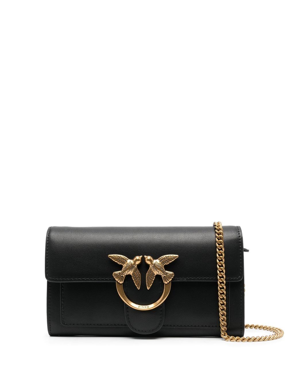 PINKO Love Mini Icon crossbody bag - Black von PINKO