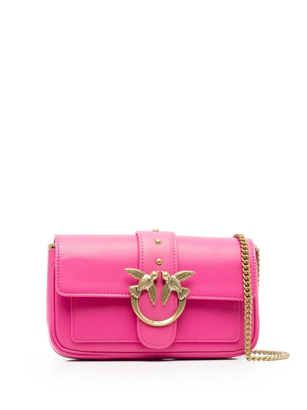 PINKO Love One Pocket leather crossbody bag von PINKO