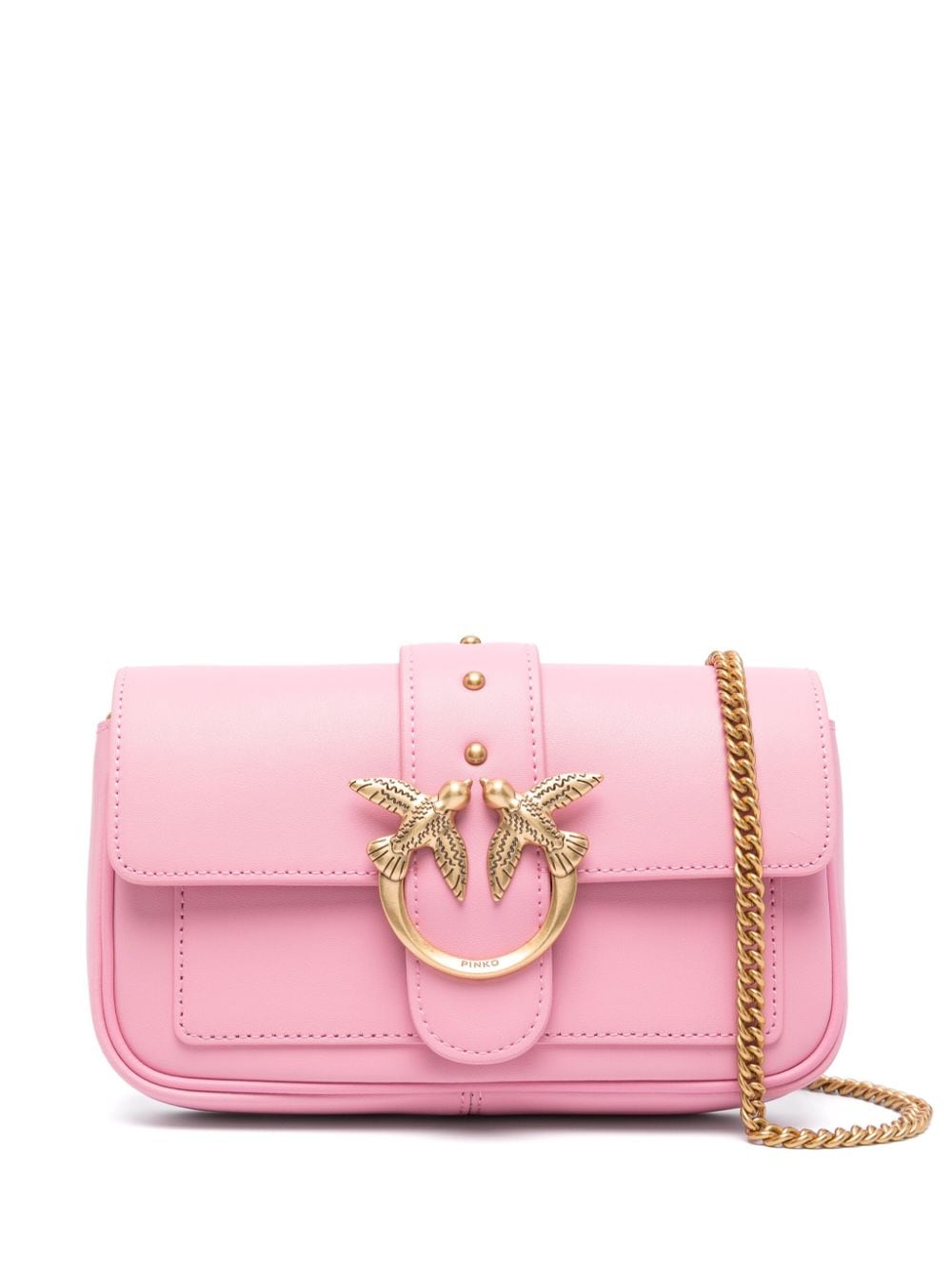 PINKO Love One Pocket leather crossbody bag von PINKO