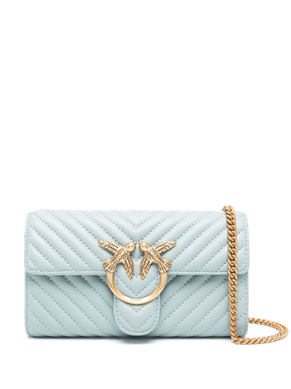 PINKO Love One Simply cross body bag - Blue von PINKO