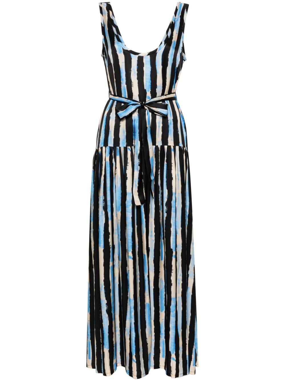 PINKO Once striped maxi dress - Blue von PINKO