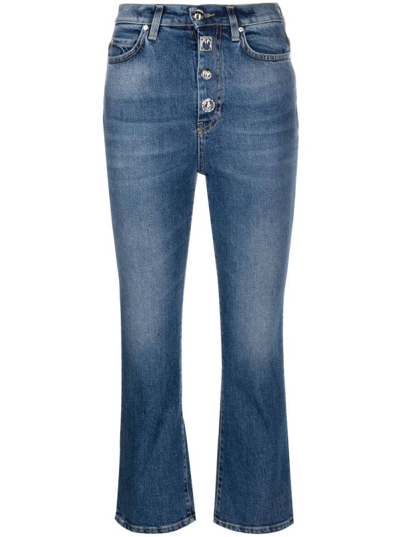 PINKO cropped slim-fit jeans - Blue von PINKO