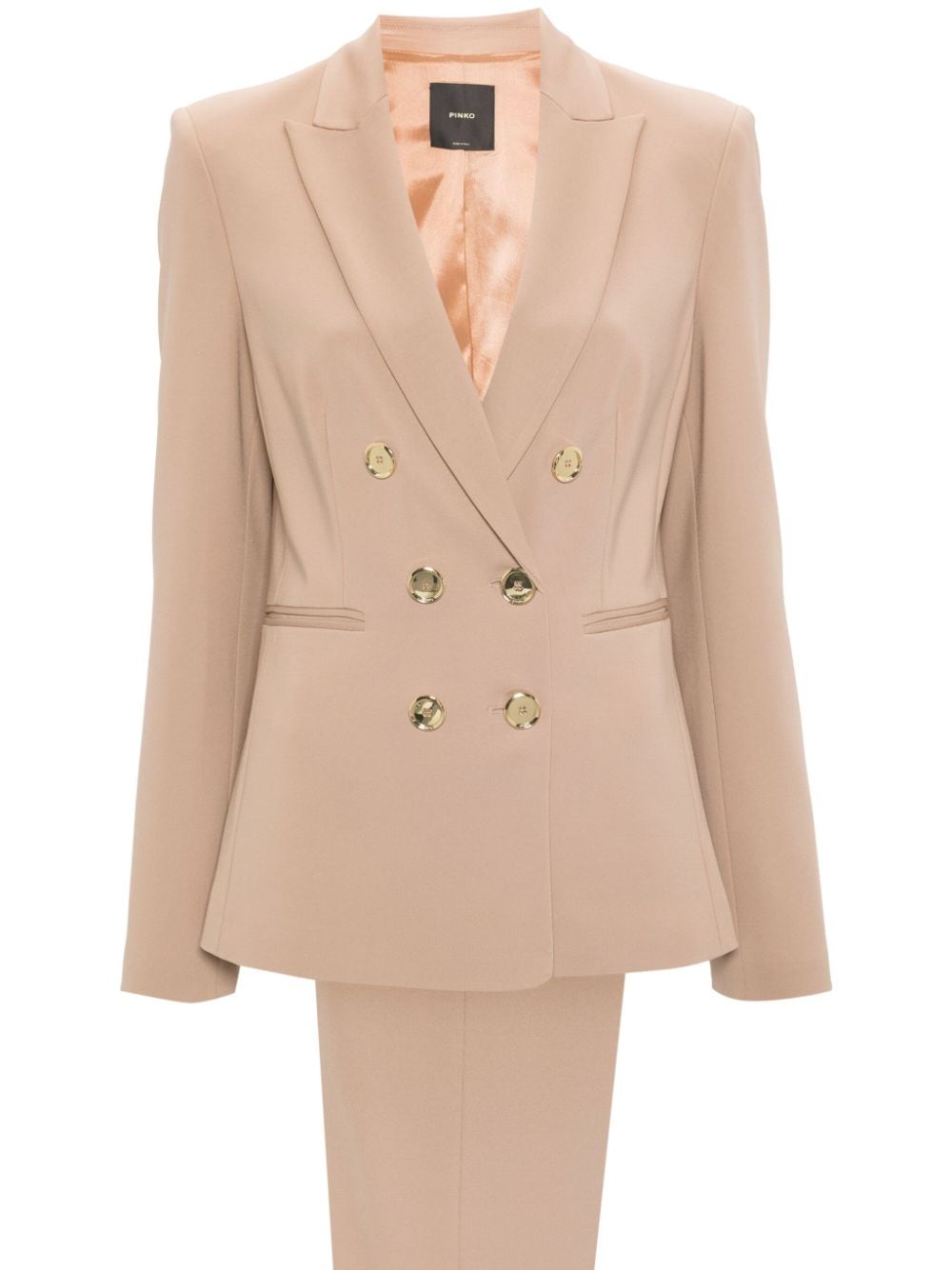 PINKO double-breasted suit - Brown von PINKO