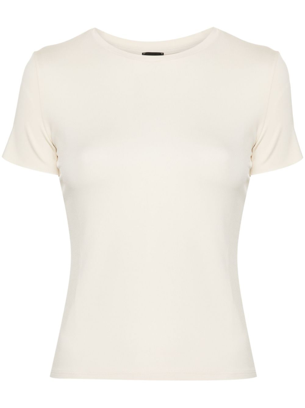 PINKO embroidered-logo T-shirt - Neutrals von PINKO