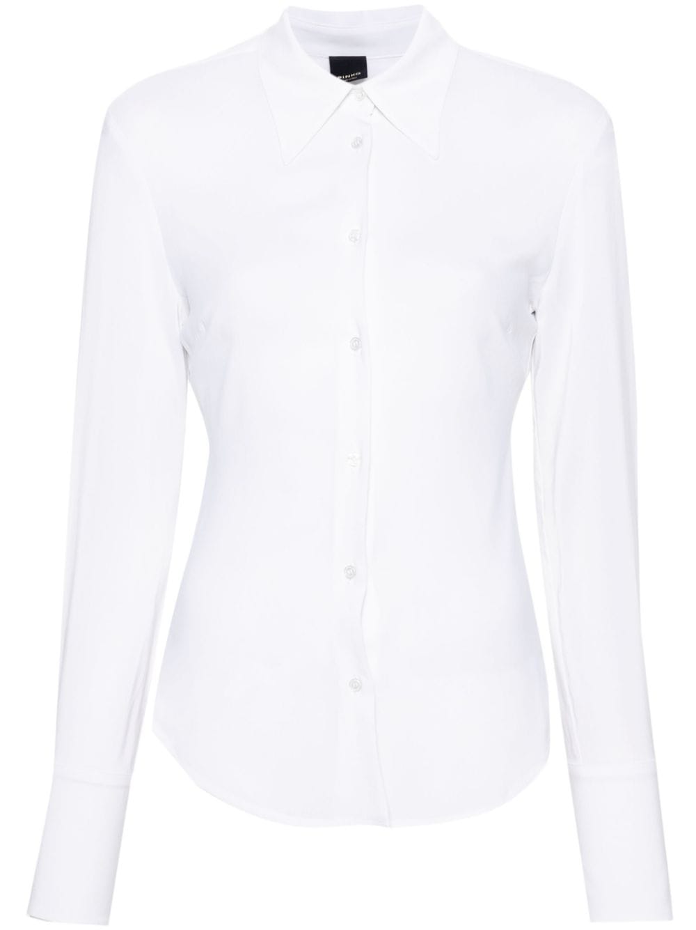 PINKO fitted long-sleeve shirt - White von PINKO