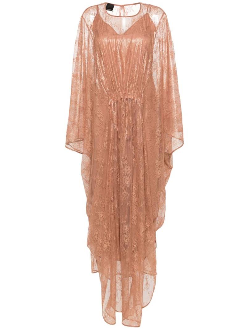 PINKO floral-lace draped maxi dress von PINKO