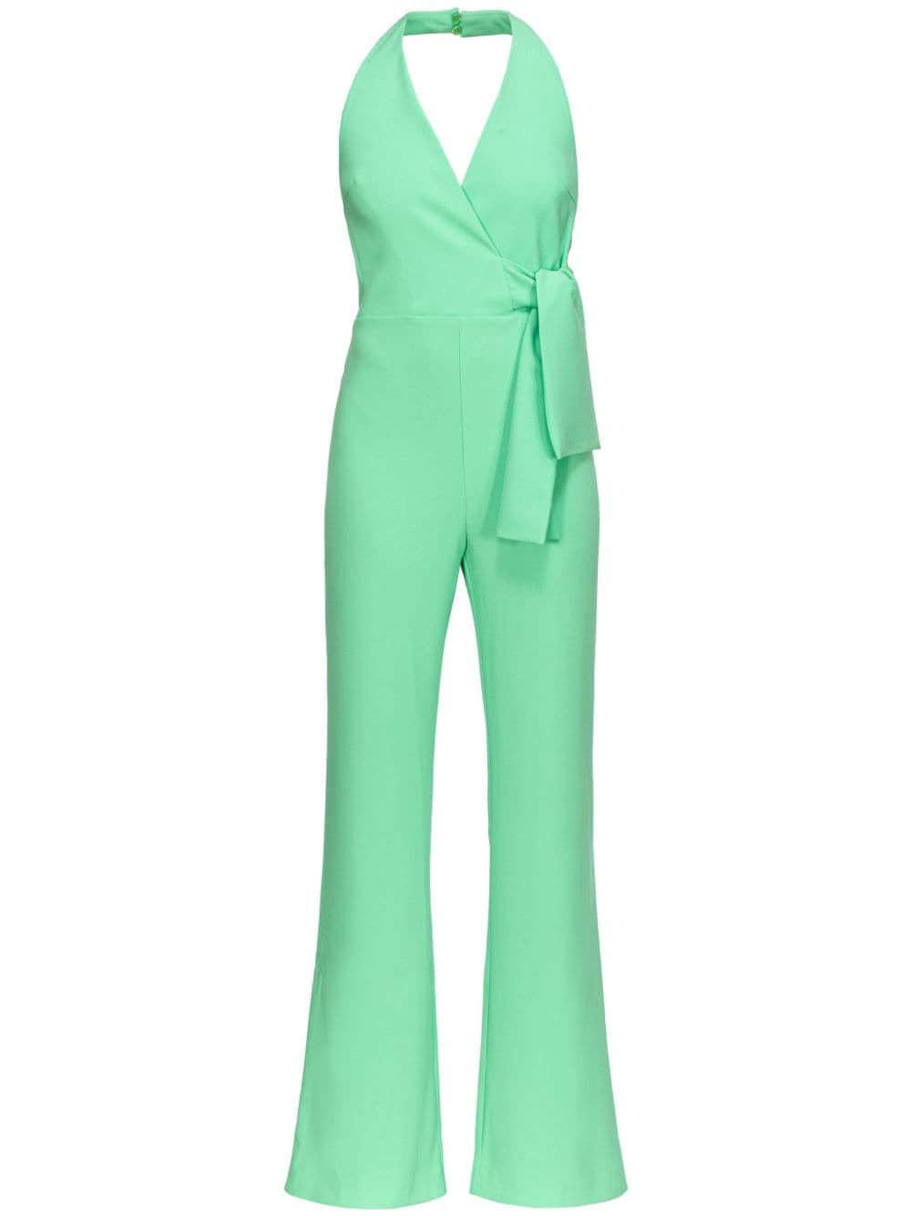 PINKO halterneck open-back jumpsuit - Green von PINKO