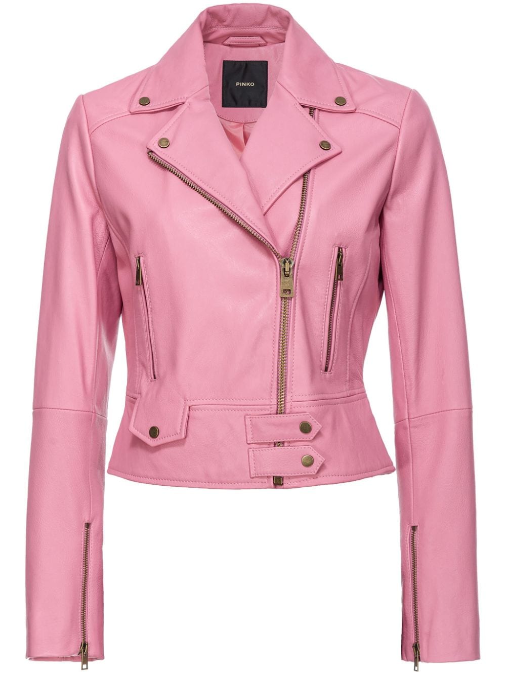 PINKO leather biker jacket von PINKO