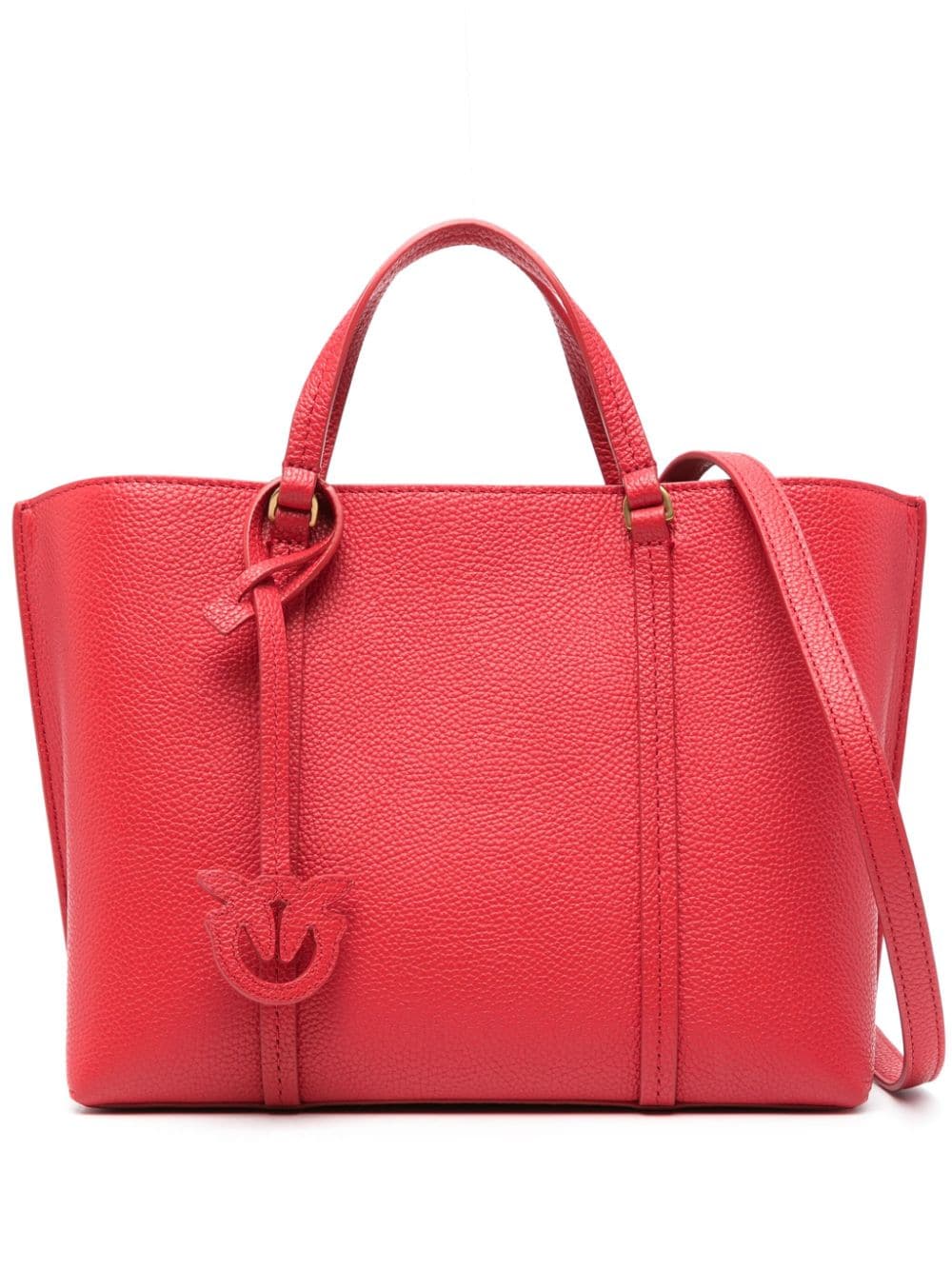 PINKO leather tote bag - Red von PINKO
