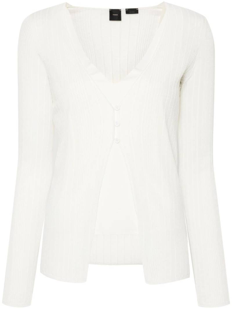 PINKO long-sleeve blouse - White von PINKO