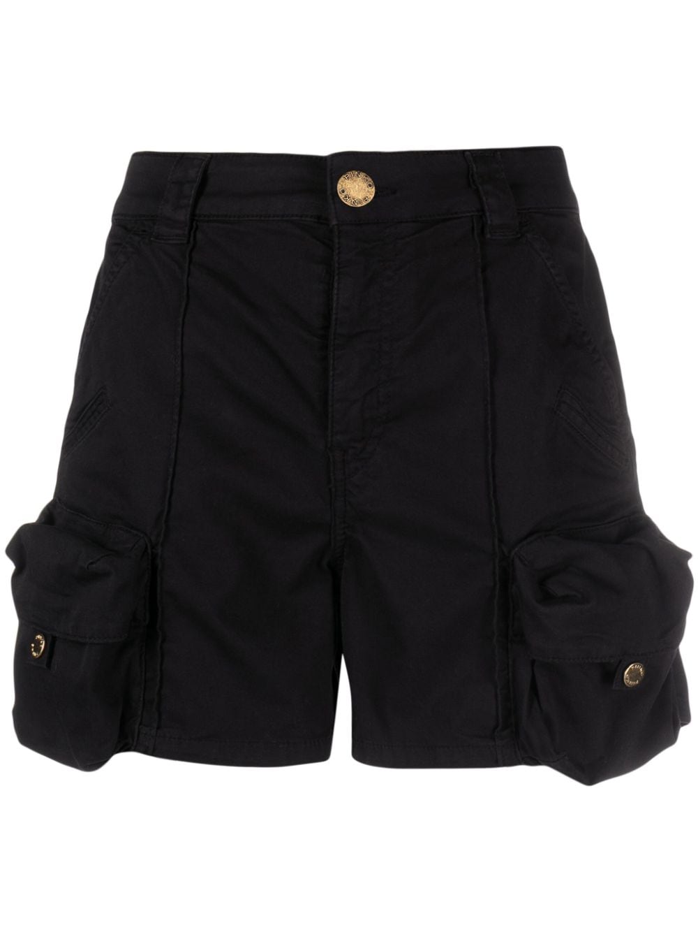 PINKO low-rise cargo shorts - Black von PINKO