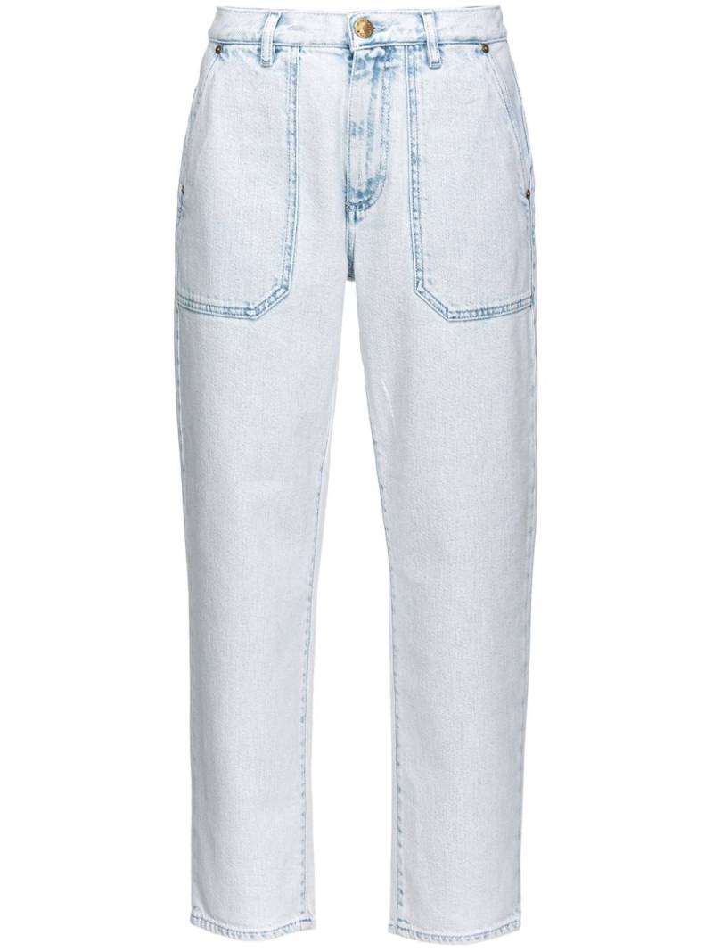 PINKO mid-rise straight-leg jeans - Blue von PINKO