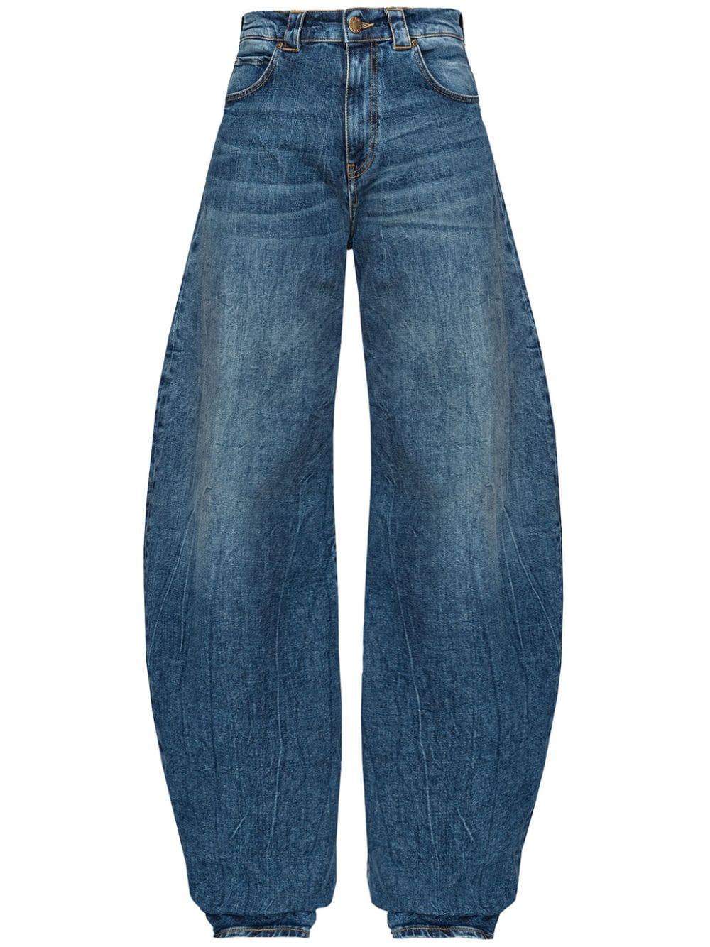 PINKO mid-rise tapered jeans - Blue von PINKO
