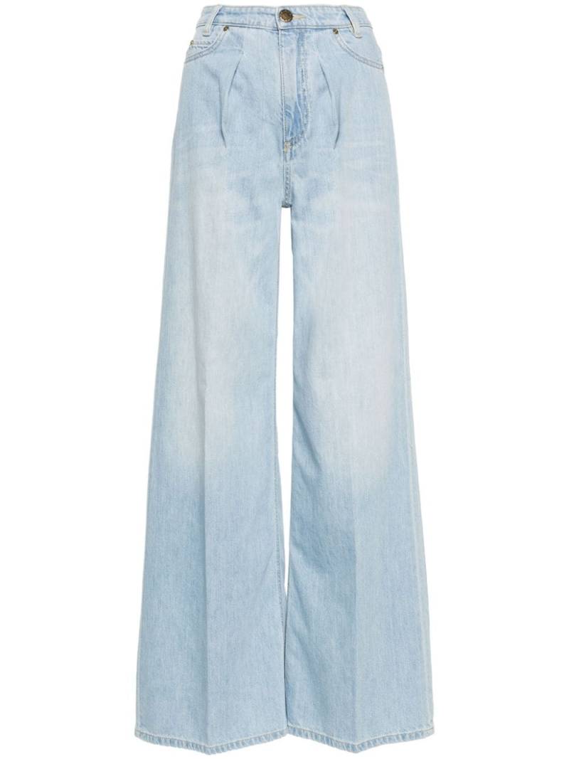 PINKO mid-rise wide-leg jeans - Blue von PINKO