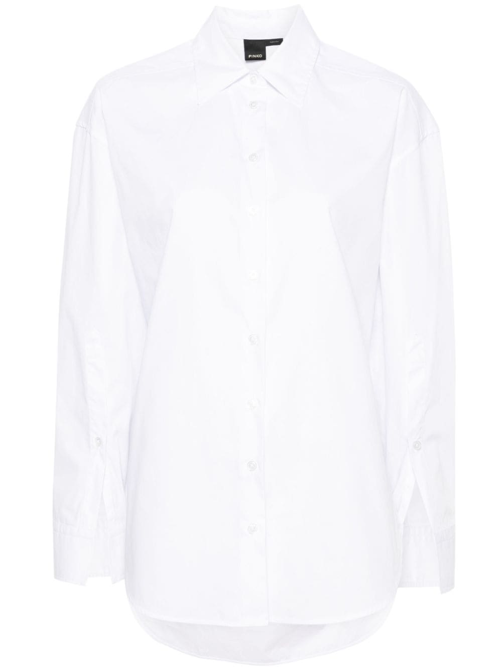 PINKO poplin cotton shirt - White von PINKO