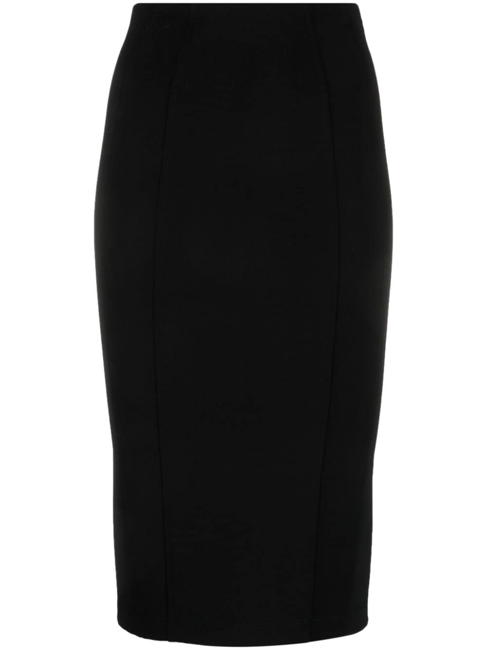 PINKO rear slit midi skirt - Black von PINKO