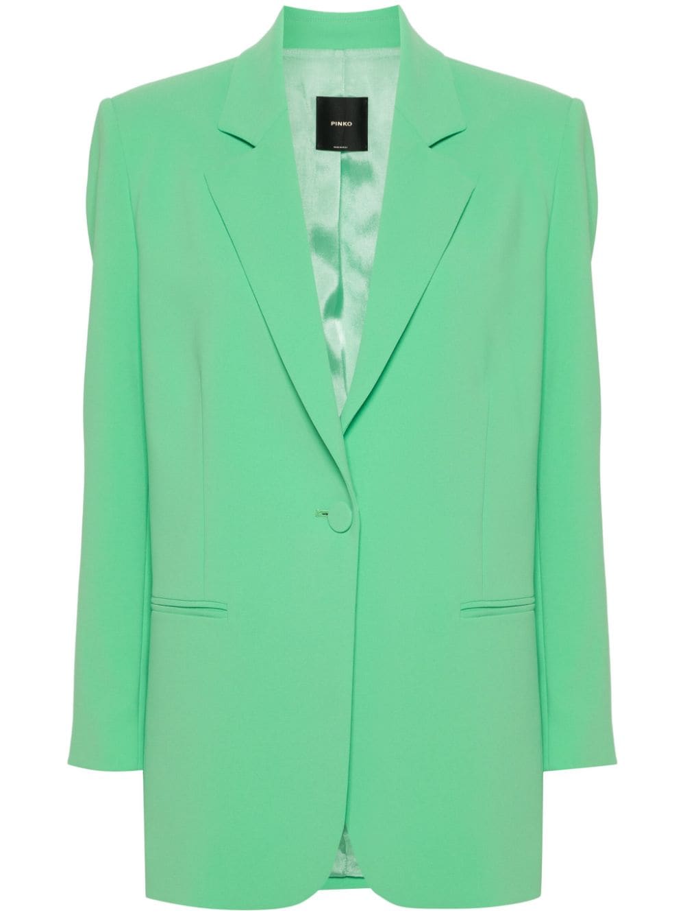 PINKO single-breasted blazer - Green von PINKO