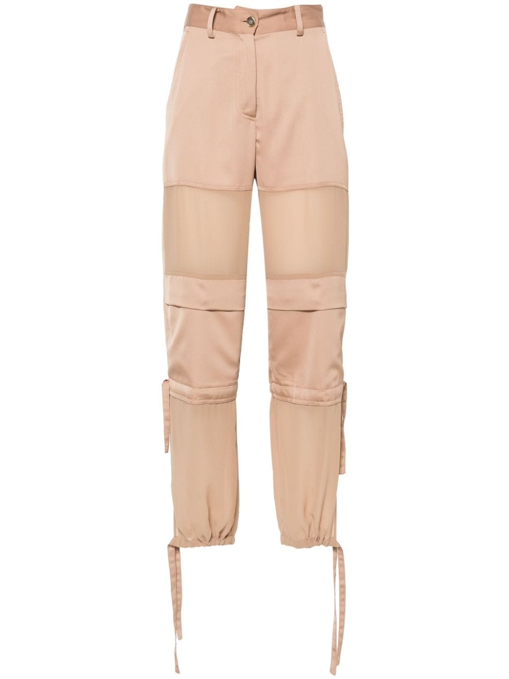 PINKO wide-leg cargo trousers - Brown von PINKO
