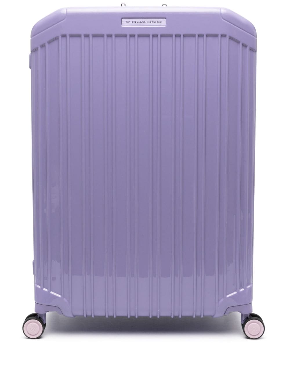 PIQUADRO logo-plaque four-wheels suitcase - Purple von PIQUADRO