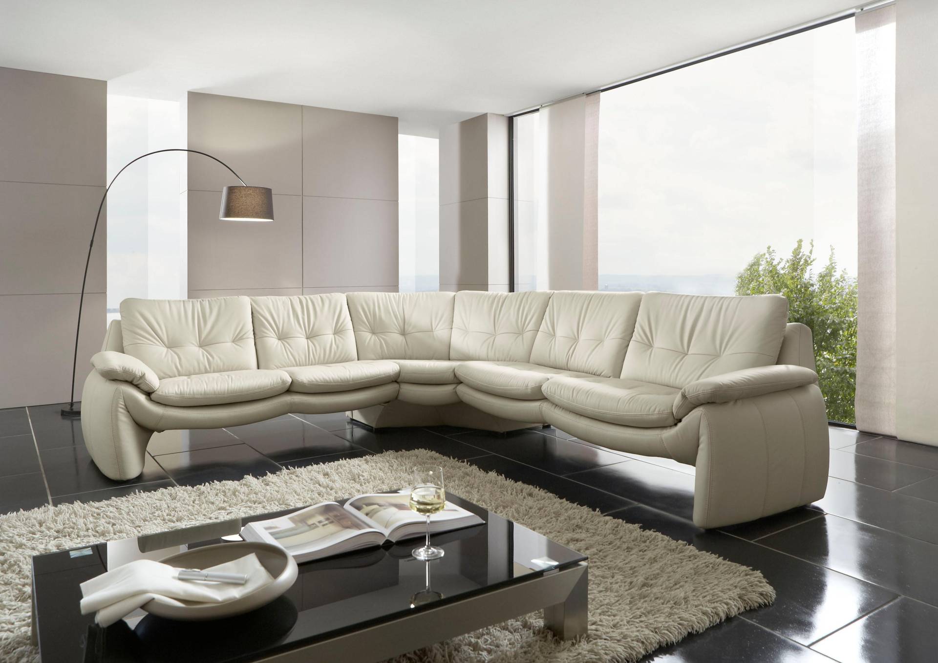 PLACES OF STYLE Ecksofa »Luna L-Form«, in einzigartiger Optik PLACES OF STYLE Ecksofa »Luna L-Form«, in einzigartiger Optik von PLACES OF STYLE