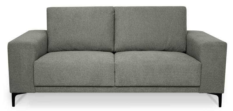 Places of Style 2-Sitzer »Xander«, Breite 164 cm, Webstoff, Soft-Touch Chenille, schwarze Metallfüssen von PLACES OF STYLE