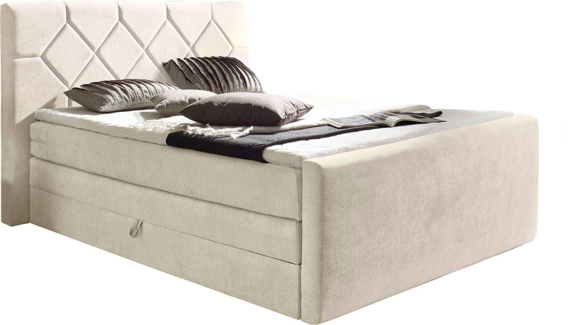 Places of Style Boxspringbett »Atlanta«, inklusive Topper und Bettkasten Places of Style Boxspringbett »Atlanta«, inklusive Topper und Bettkasten von PLACES OF STYLE