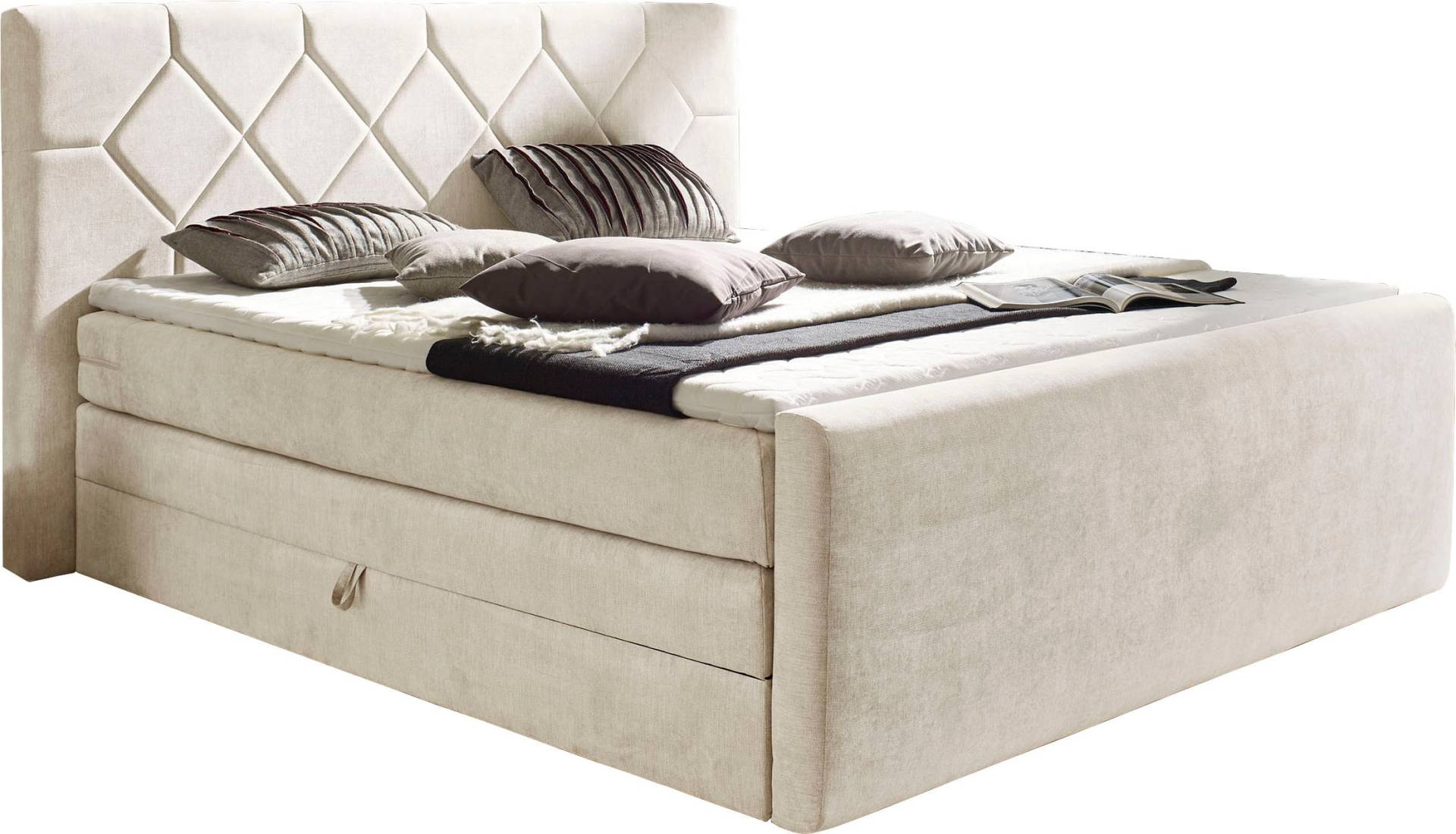 Places of Style Boxspringbett »Atlanta«, inklusive Topper und Bettkasten Places of Style Boxspringbett »Atlanta«, inklusive Topper und Bettkasten von PLACES OF STYLE