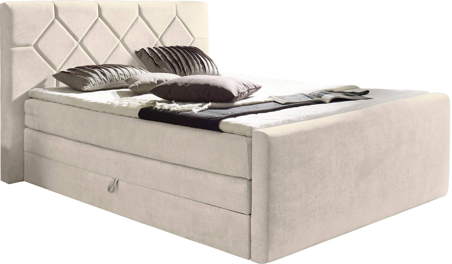 Places of Style Boxspringbett »Atlanta«, inklusive Topper und Bettkasten Places of Style Boxspringbett »Atlanta«, inklusive Topper und Bettkasten von PLACES OF STYLE