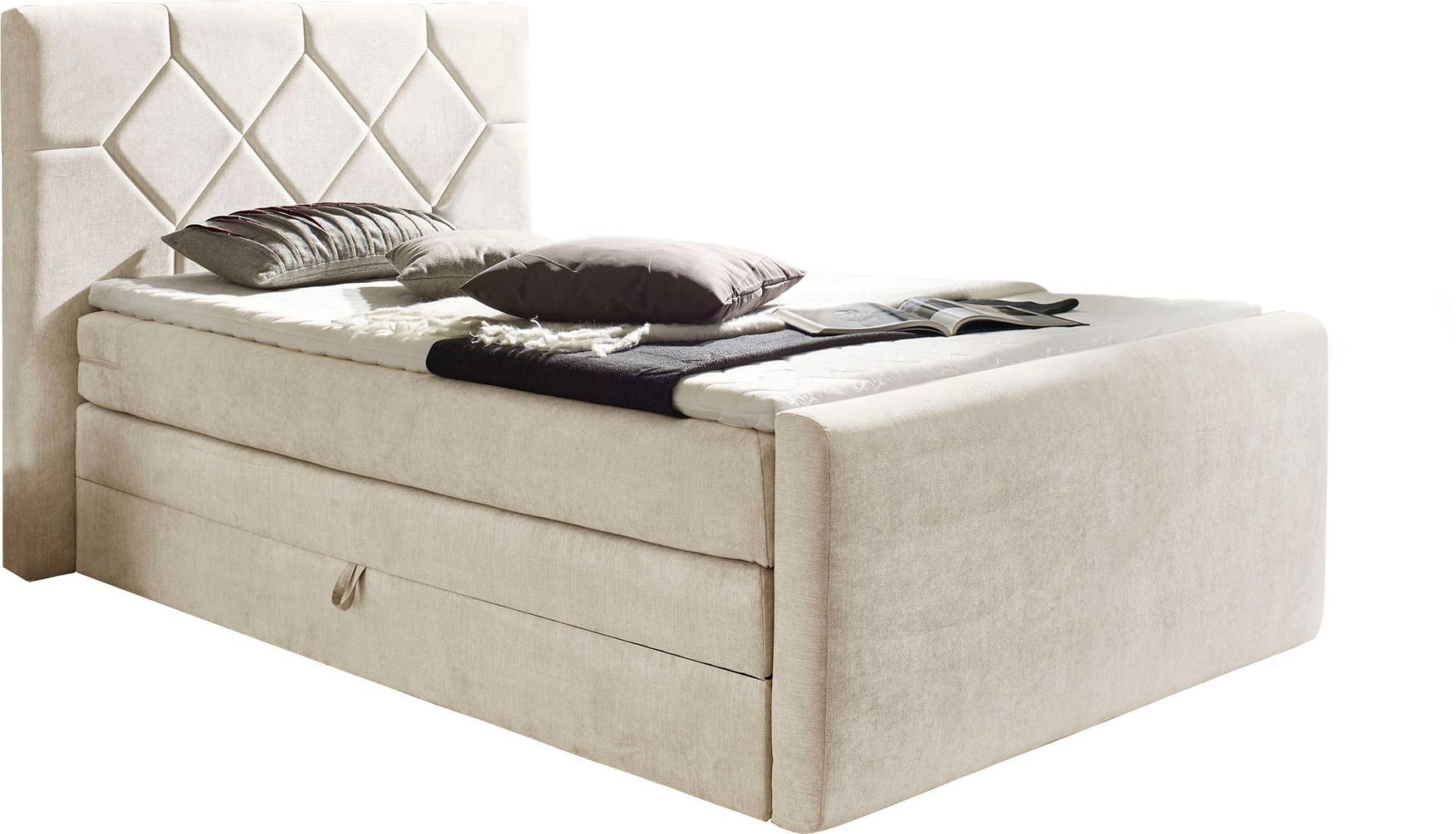 Places of Style Boxspringbett »Atlanta«, inklusive Topper und Bettkasten Places of Style Boxspringbett »Atlanta«, inklusive Topper und Bettkasten von PLACES OF STYLE
