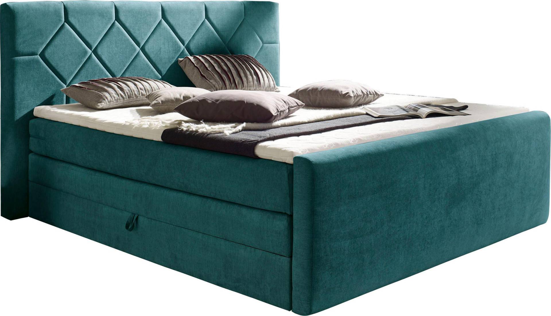 Places of Style Boxspringbett »Atlanta«, inklusive Topper und Bettkasten Places of Style Boxspringbett »Atlanta«, inklusive Topper und Bettkasten von PLACES OF STYLE