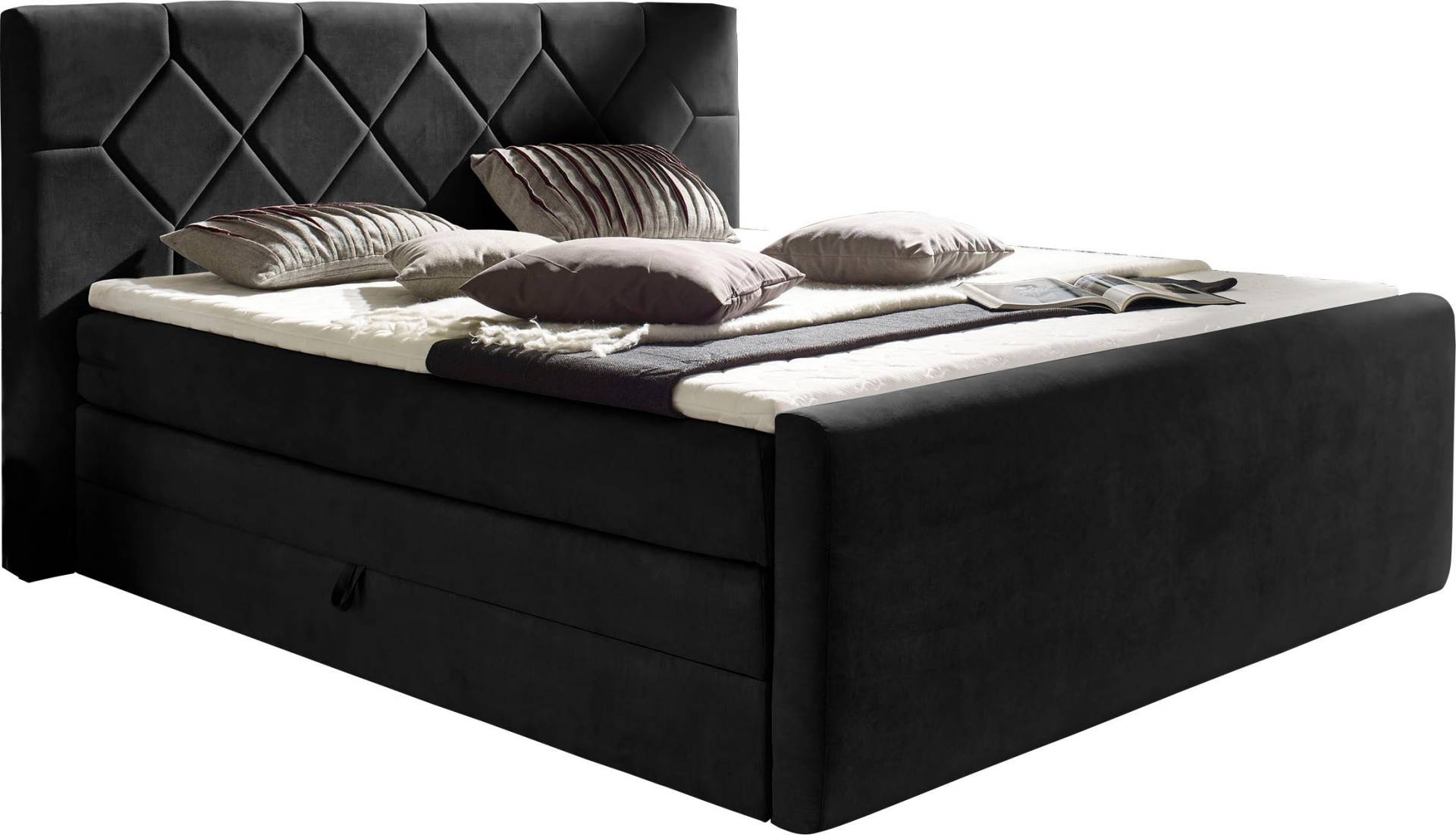 Places of Style Boxspringbett »Atlanta«, inklusive Topper und Bettkasten Places of Style Boxspringbett »Atlanta«, inklusive Topper und Bettkasten von PLACES OF STYLE