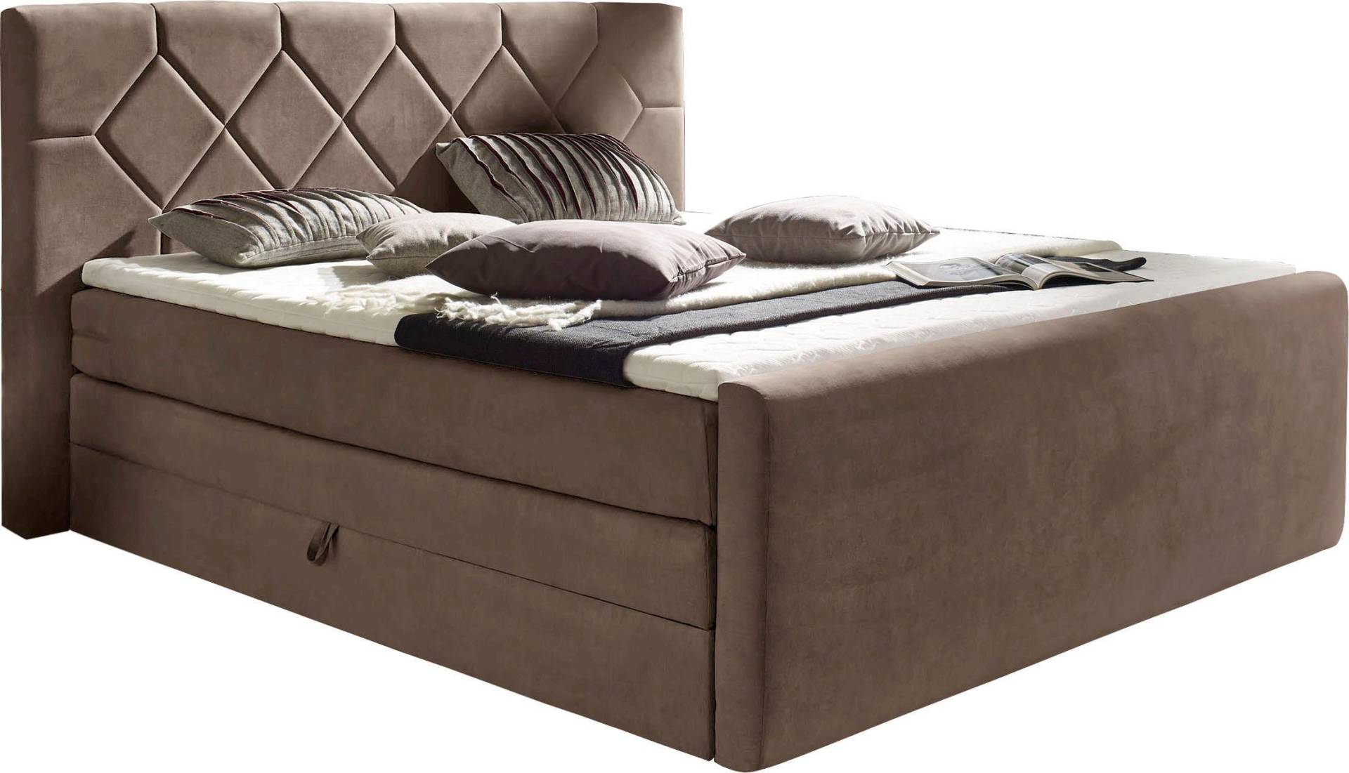 Places of Style Boxspringbett »Atlanta«, inklusive Topper und Bettkasten Places of Style Boxspringbett »Atlanta«, inklusive Topper und Bettkasten von PLACES OF STYLE