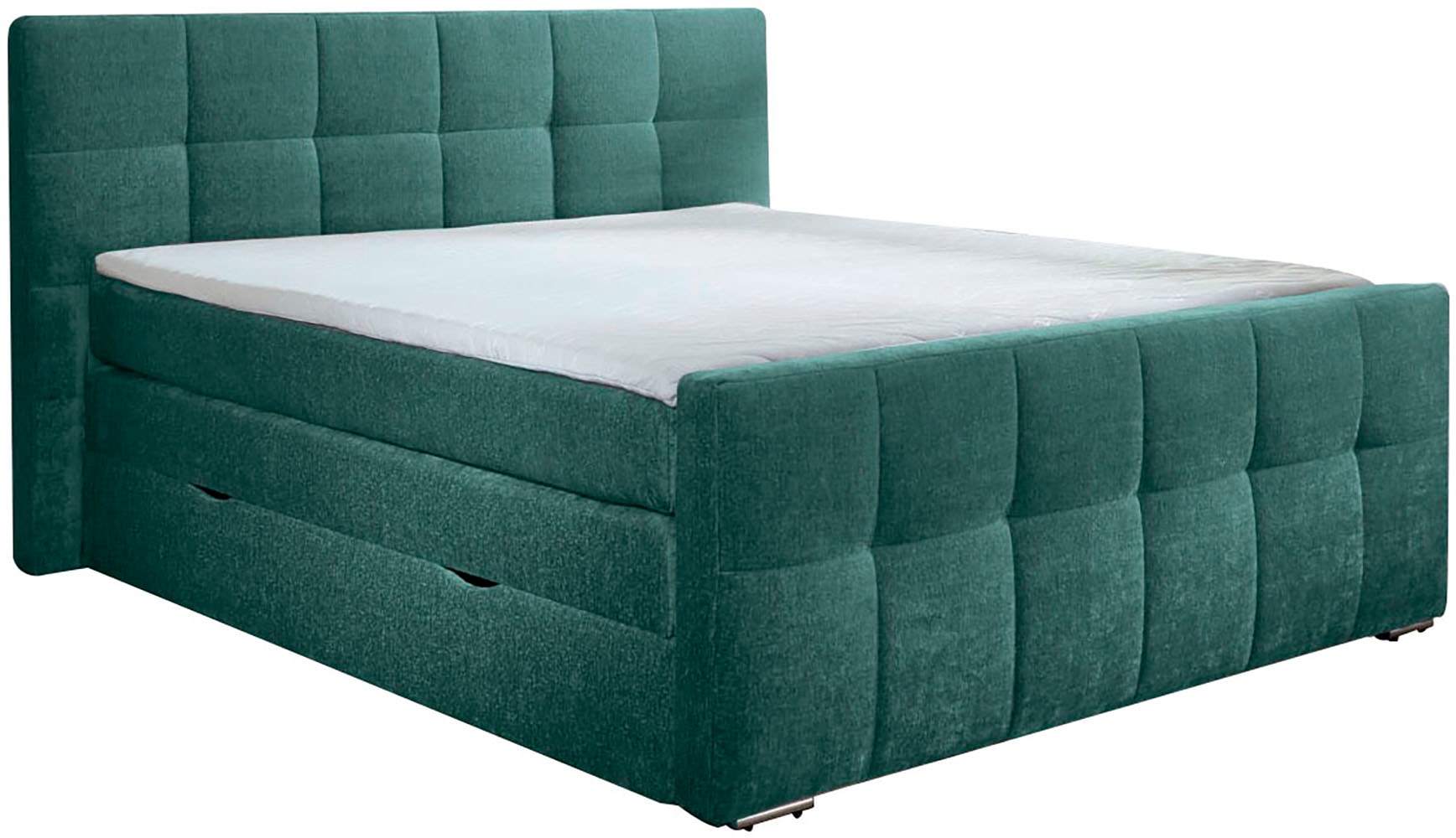 Places of Style Boxspringbett »Rosà«, H3/H3, H3/H4, H4/H4 möglich von PLACES OF STYLE
