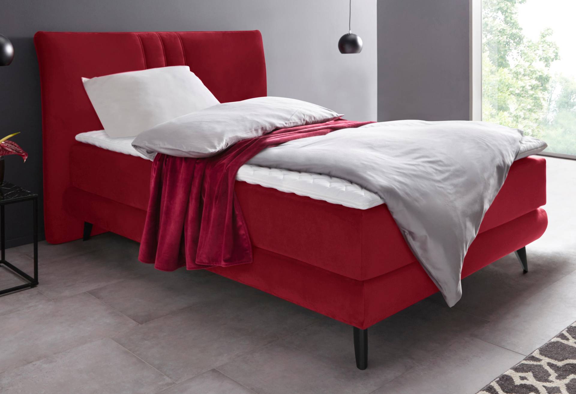 Places of Style Boxspringbett »Skien«, incl. Kaltschaumtopper, 2 Härtegrade, 3 Ausführungen Places of Style Boxspringbett »Skien«, incl. Kaltschaumtopper, 2 Härtegrade, 3 Ausführungen von PLACES OF STYLE