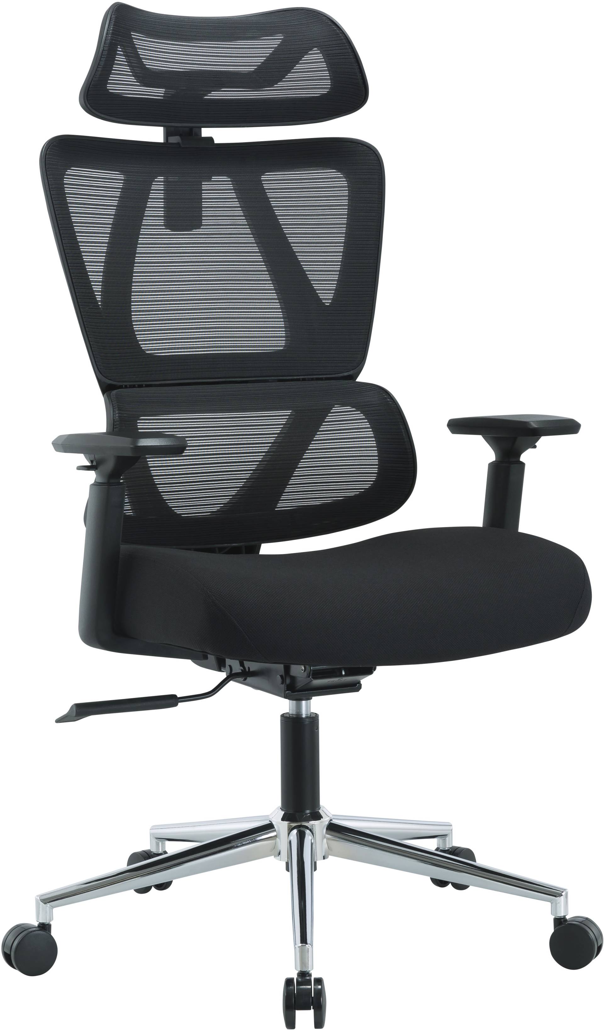 Places of Style Bürostuhl »Andora, moderner ergonomischer Schreibtischstuhl«, Netzstoff, verstellbare Armlehne & Kopfstütze, Lendenwirbelstütze Places of Style Bürostuhl »Andora, moderner ergonomischer Schreibtischstuhl«, Netzstoff, verstellbare Armlehne & Kopfstütze, Lendenwirbelstütze von PLACES OF STYLE
