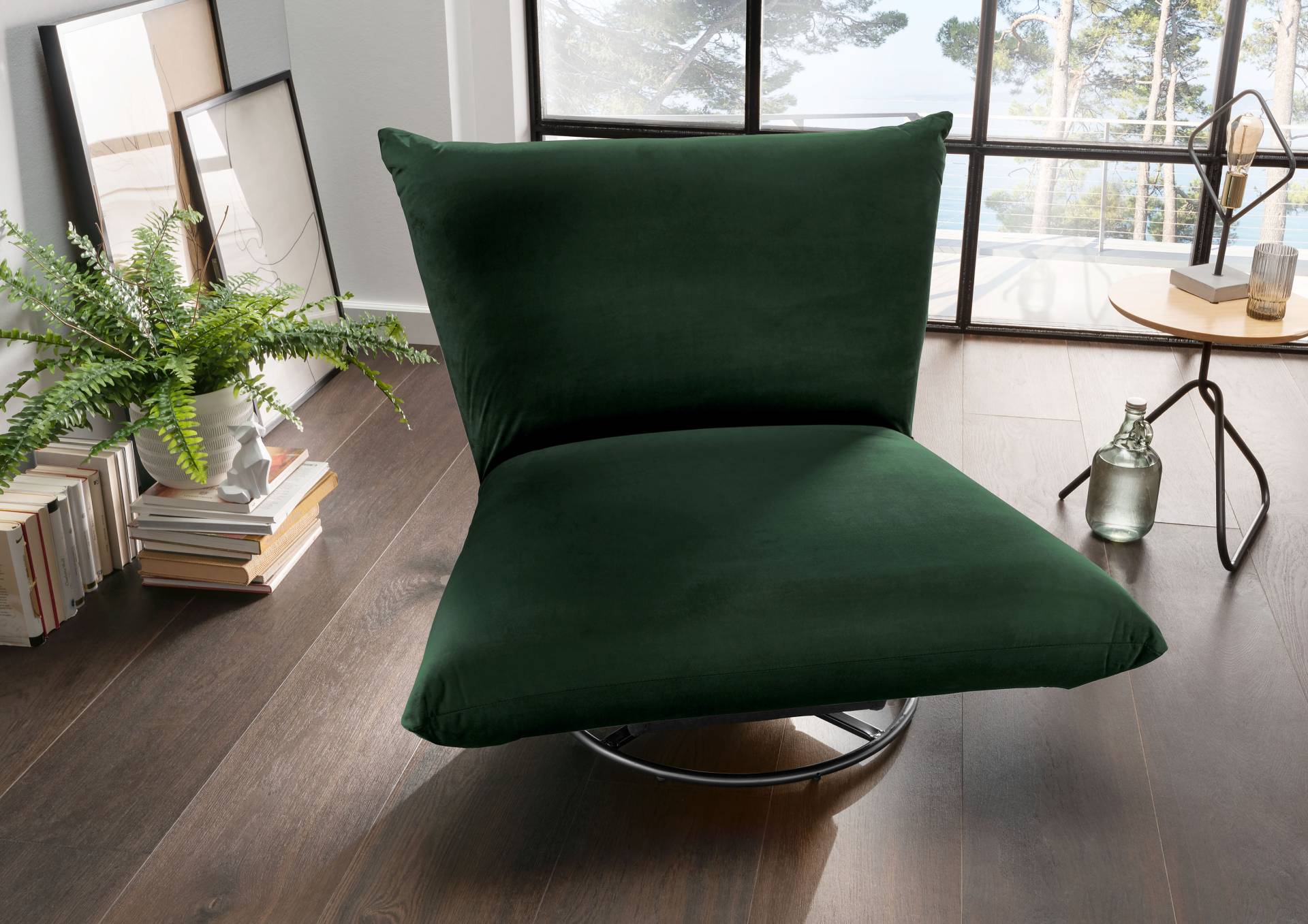 INOSIGN Drehsessel »Cremona«, 360° drehbar mit Metallfuss INOSIGN Drehsessel »Cremona«, 360° drehbar mit Metallfuss von INOSIGN