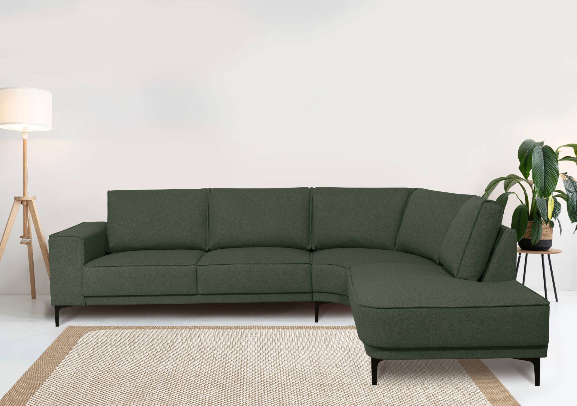 Places of Style Ecksofa »Casina«, mit abgerundeter Ottomane, in einem weichen Chenille-Stoff Places of Style Ecksofa »Casina«, mit abgerundeter Ottomane, in einem weichen Chenille-Stoff von PLACES OF STYLE