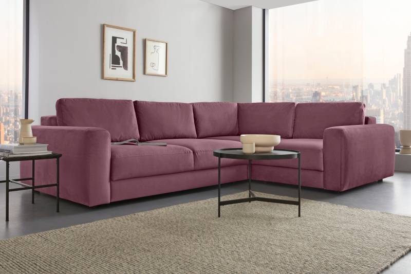 Places of Style Ecksofa »Bloomfield, L-Form«, In verschiedenen Grössen von PLACES OF STYLE