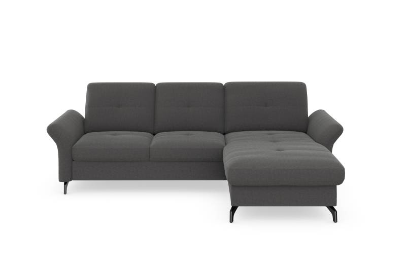 Places of Style Ecksofa »Calando L-Form«, wahlweise mit Bettfunktion, Bettkasten und Armteilfunktion von PLACES OF STYLE