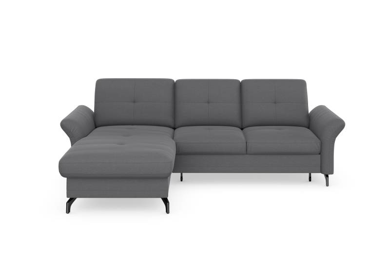 Places of Style Ecksofa »Calando L-Form«, wahlweise mit Bettfunktion, Bettkasten und Armteilfunktion von PLACES OF STYLE