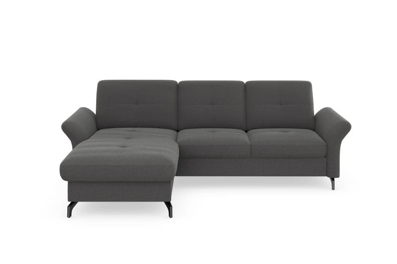 Places of Style Ecksofa »Calando L-Form«, wahlweise mit Bettfunktion, Bettkasten und Armteilfunktion von PLACES OF STYLE