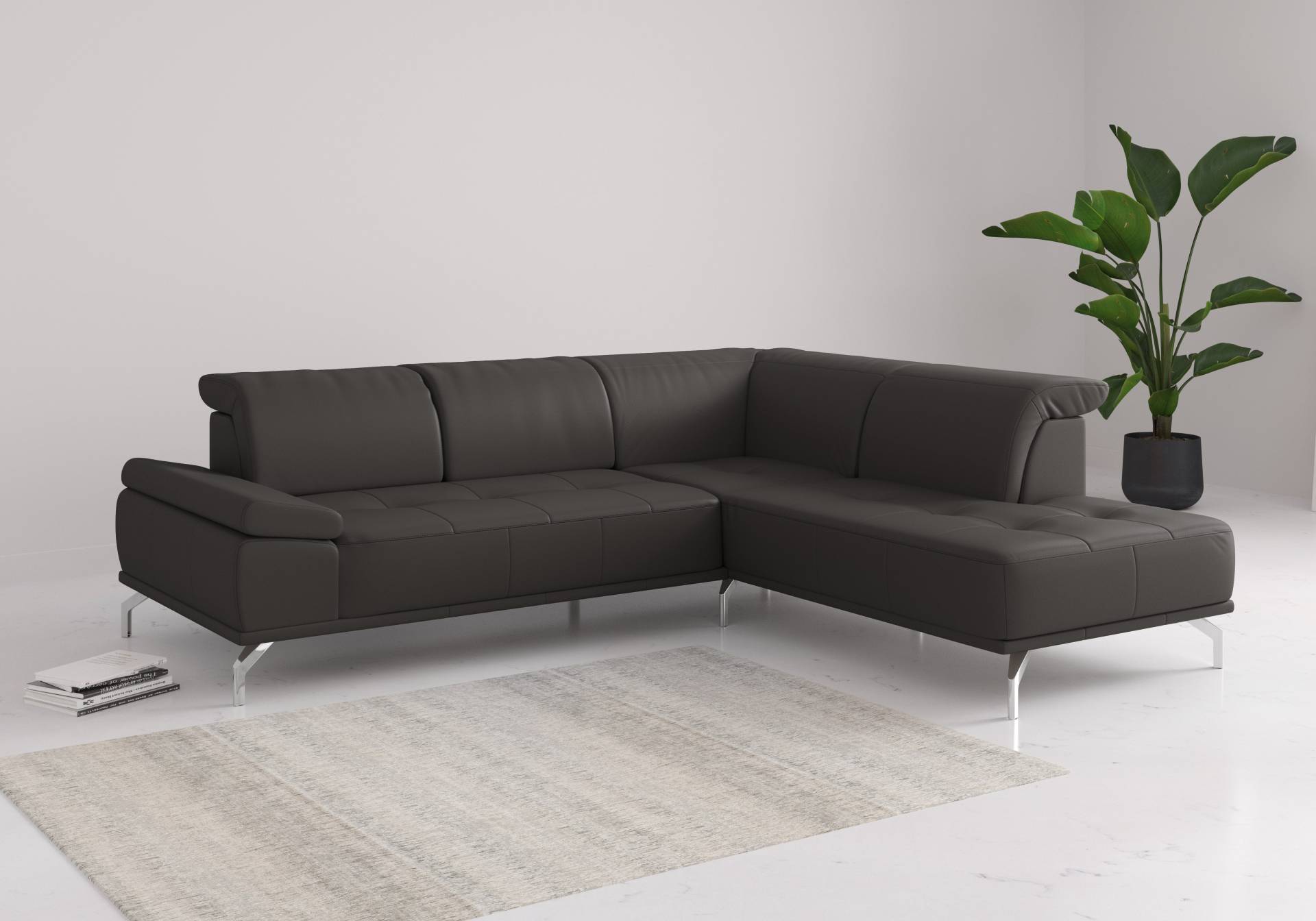 Places of Style Ecksofa »Caluna«, Inkl.Sitztiefenverstellung von PLACES OF STYLE