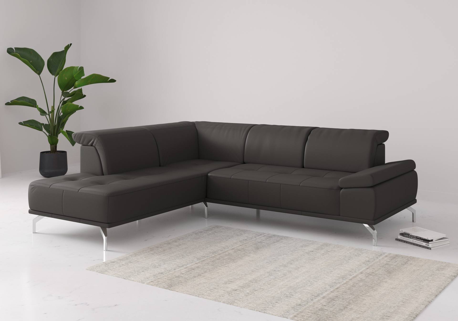 Places of Style Ecksofa »Caluna«, Inkl.Sitztiefenverstellung von PLACES OF STYLE
