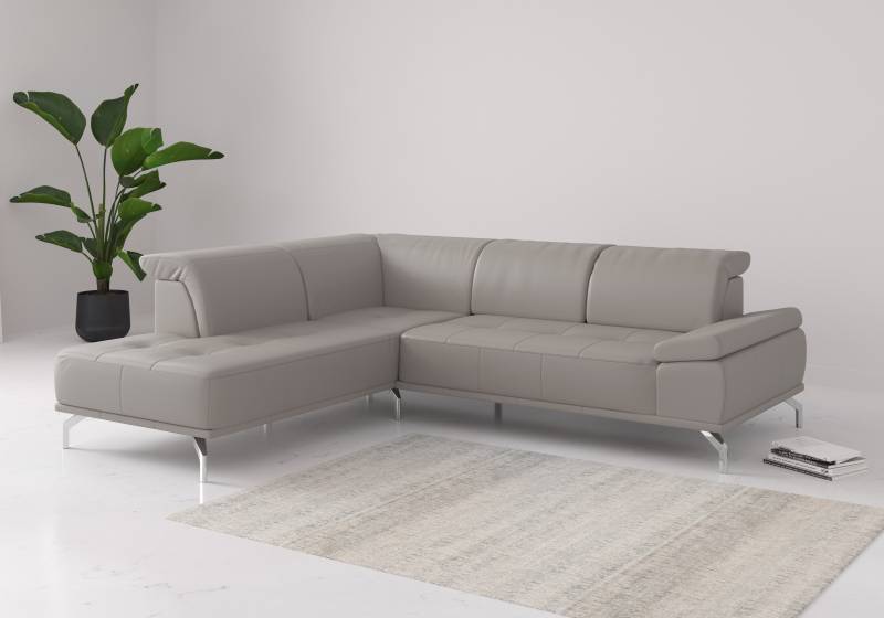 Places of Style Ecksofa »Caluna«, Inkl.Sitztiefenverstellung von PLACES OF STYLE