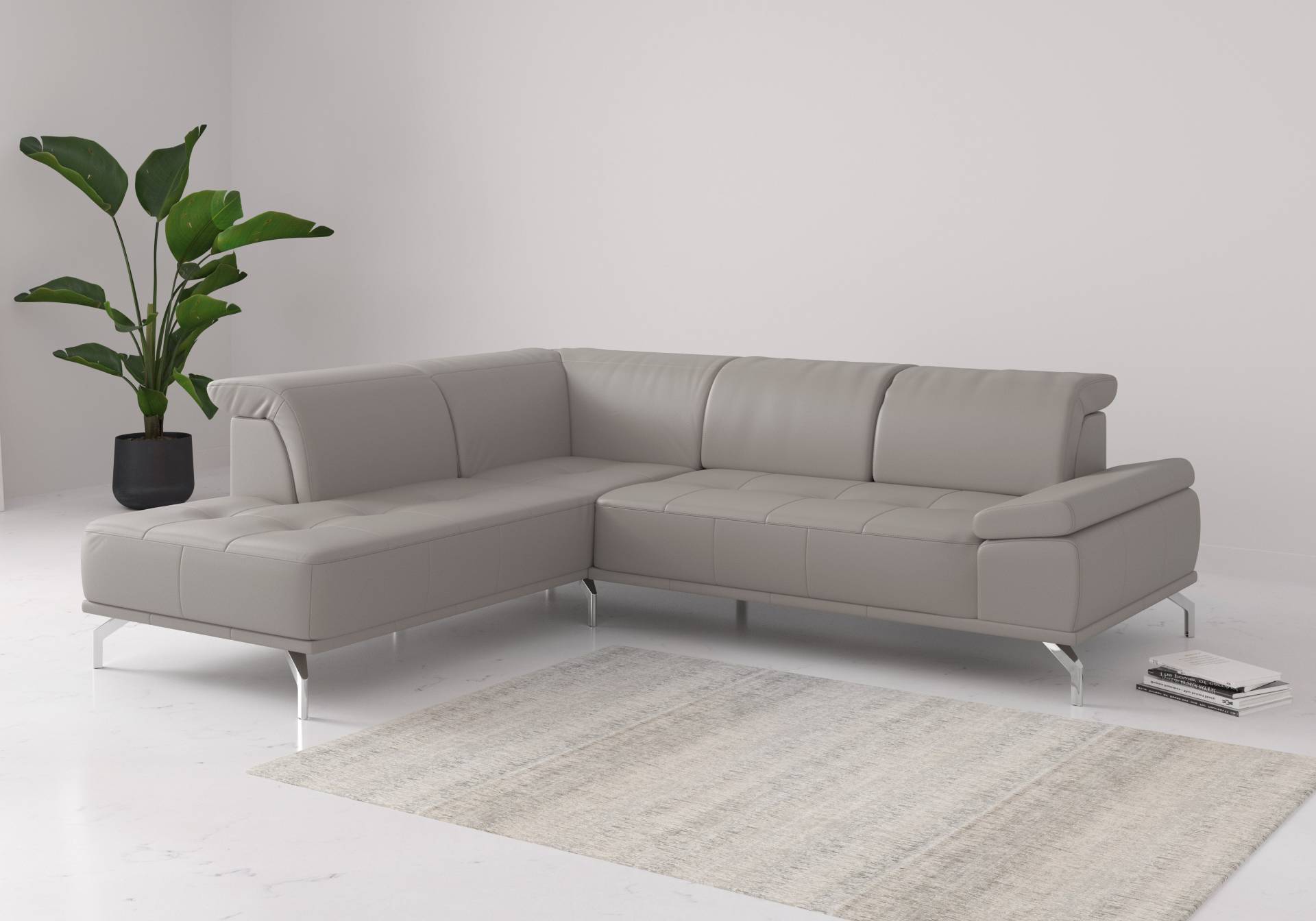 Places of Style Ecksofa »Caluna«, Inkl.Sitztiefenverstellung von PLACES OF STYLE