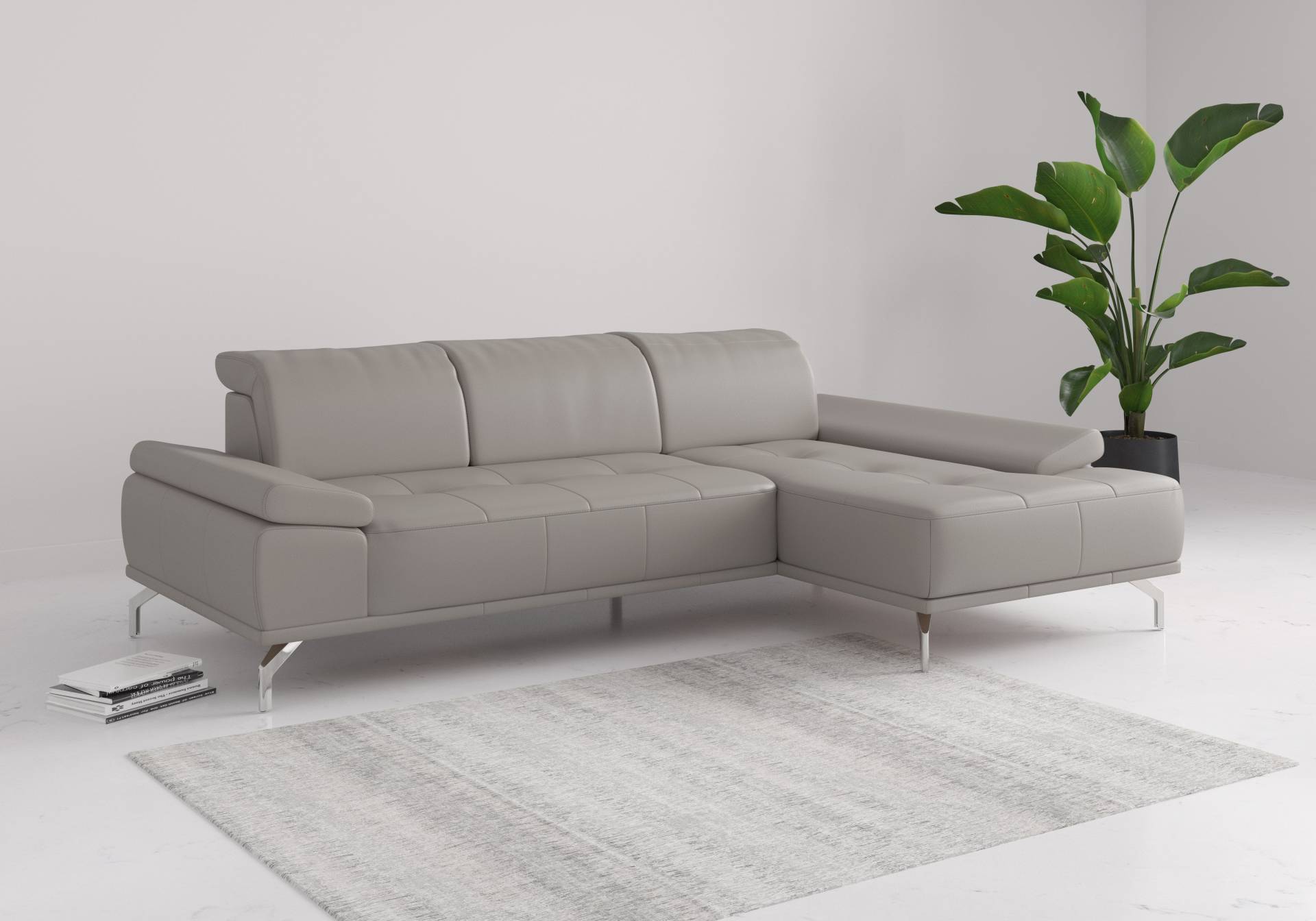 Places of Style Ecksofa »Caluna«, Inkl.Sitztiefenverstellung von PLACES OF STYLE