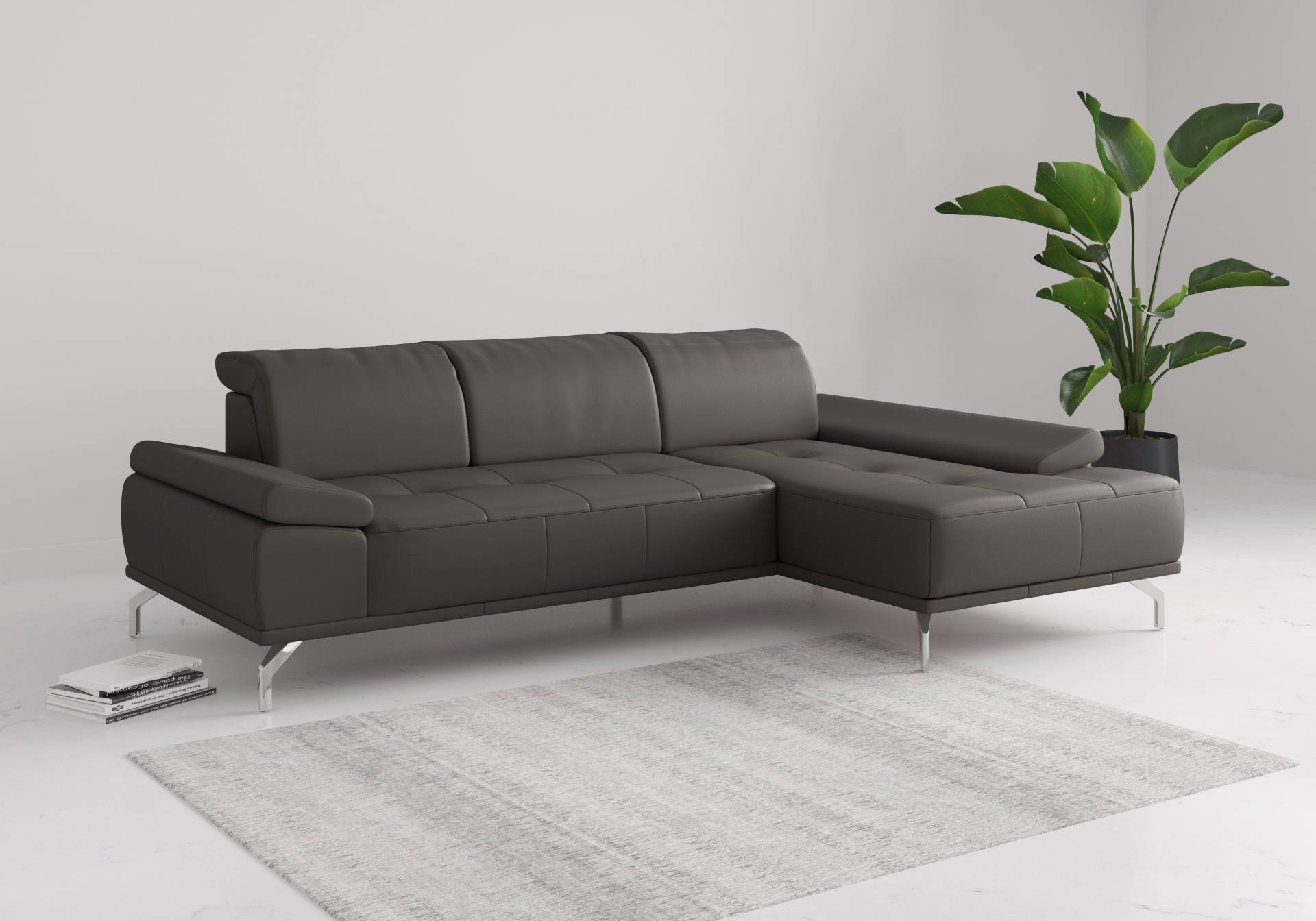 Places of Style Ecksofa »Caluna«, Inkl.Sitztiefenverstellung von PLACES OF STYLE